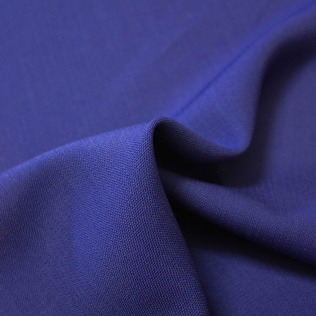 Dave Royal Blue Suiting Wool <strong>SHOWROOM SAMPLE 34CM X 60CM</strong>