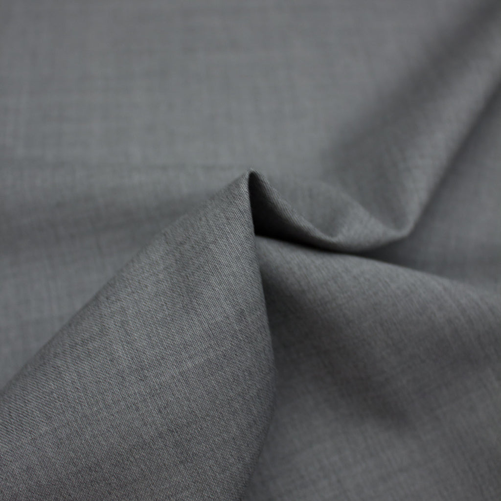 Silvia Light Grey Suiting Wool