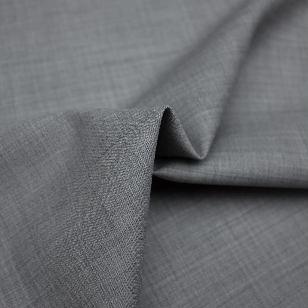 Geovani Grey Suiting Wool