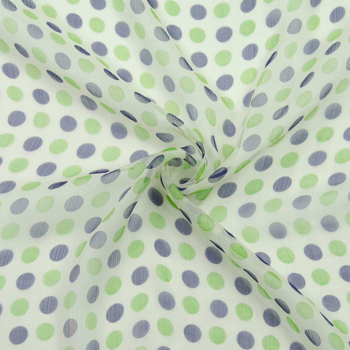 Telyn Polka Dot Silk Voile Fabric | THE FABRIC SALES