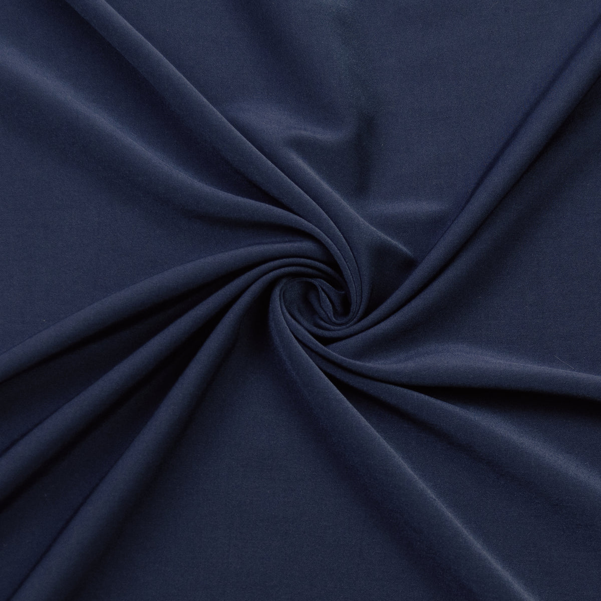 Thaïs Dark Blue Viscose SHOWROOM SAMPLE 34CM X60CM | THE FABRIC SALES